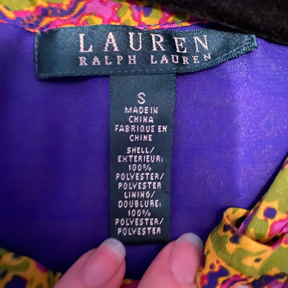 Ralph Lauren Multicolor Patterned Top - Picture 2 of 5